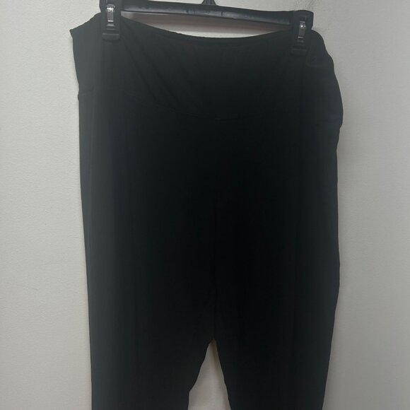 J.Jill Wearever Collection Black Smooth-Fit Slim Leg pull on Pants Rayon/Spandex - Picture 3 of 10